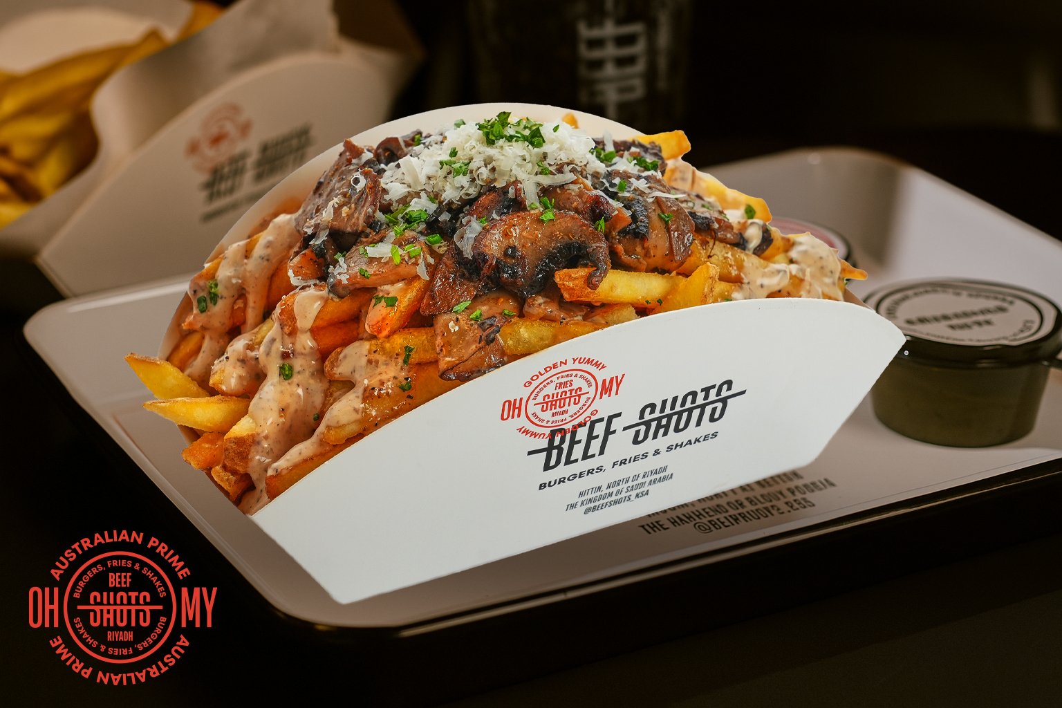 Truffle Wild Mushroom Fries